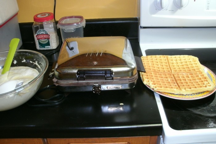 Cooking Waffles
