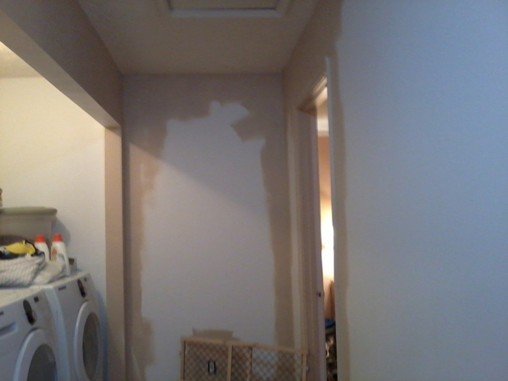 painting the hallway 001