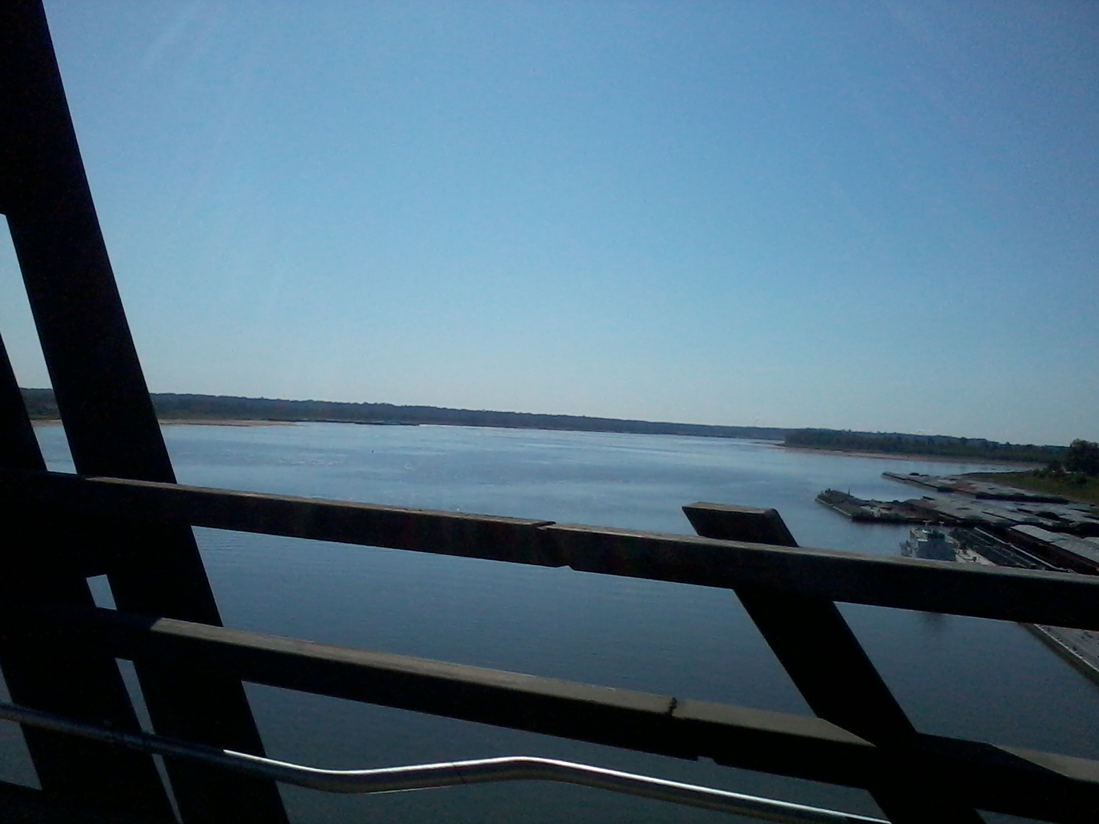 convergence of the Ohio and Mississippi rivers